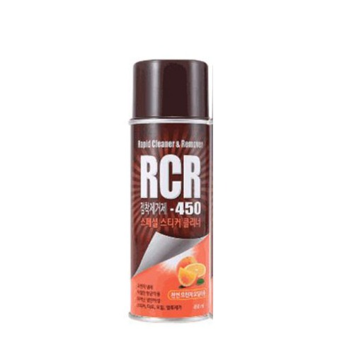 스티커 제거제 RCR-450  420ml 1개  오렌지오일 사용